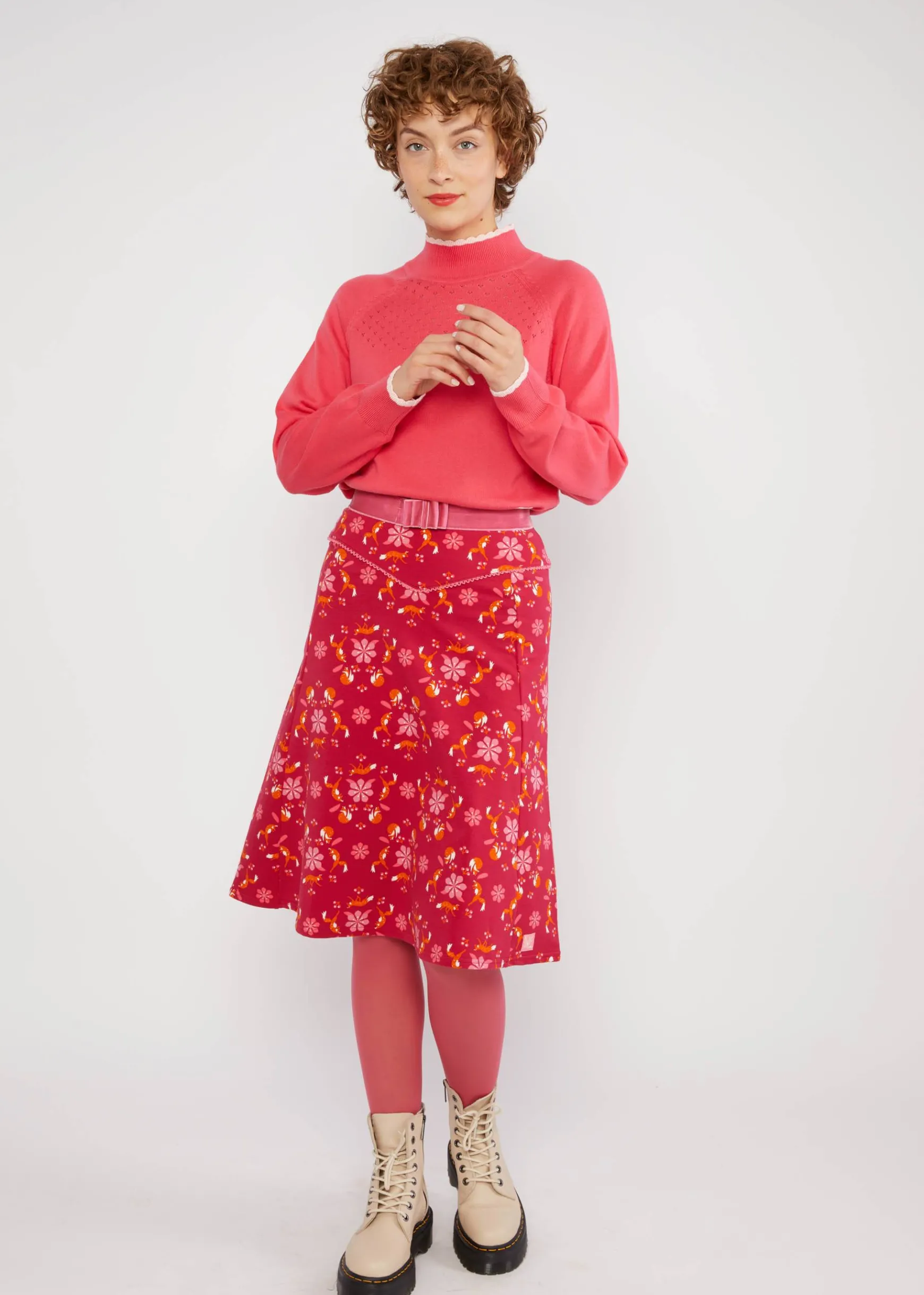 Damen Blutsgeschwister Sweatröcke|Sweatrock Rosegarden Swing