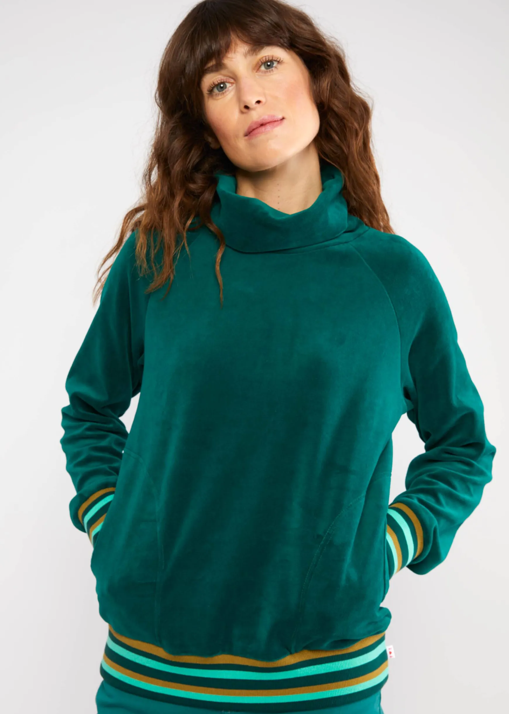 Damen Blutsgeschwister Hoodies|Sweatshirts|Sweatshirt Velvet Grand Mystic
