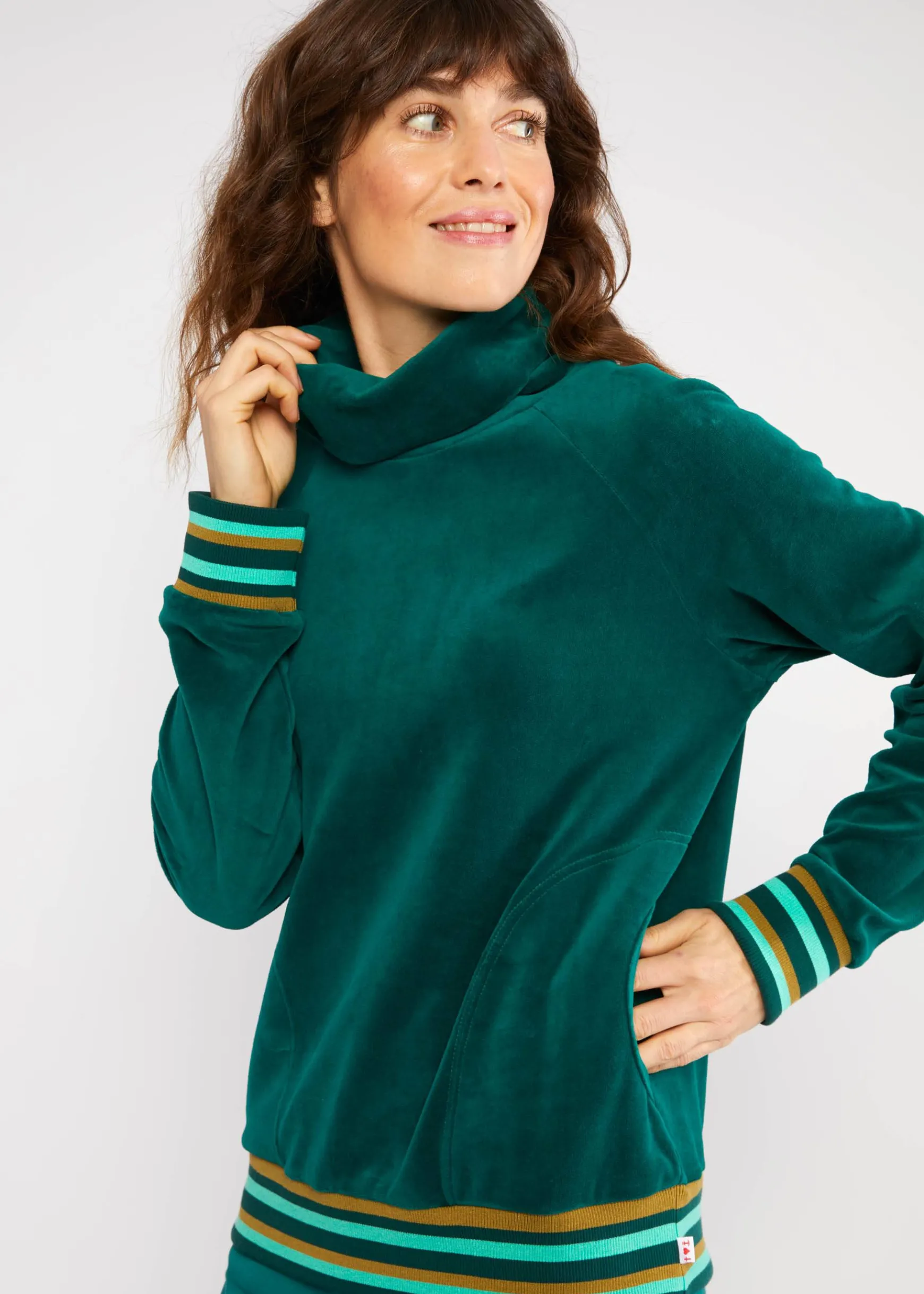 Damen Blutsgeschwister Hoodies|Sweatshirts|Sweatshirt Velvet Grand Mystic