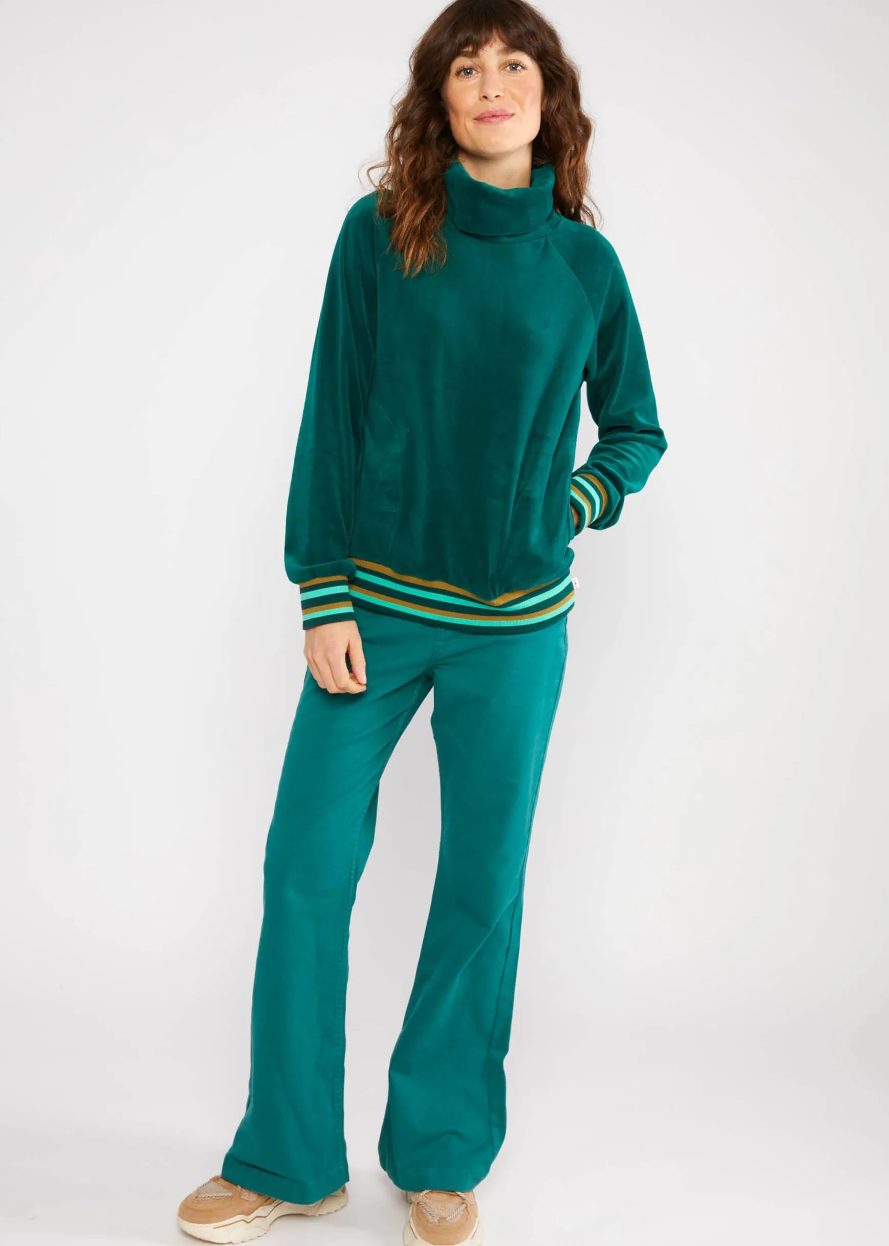 Damen Blutsgeschwister Hoodies|Sweatshirts|Sweatshirt Velvet Grand Mystic