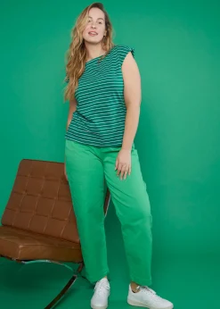 Damen Blutsgeschwister Tops|Rundhals|Top Boxy Babe
