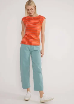 Damen Blutsgeschwister Tops|Rundhals|Top Boxy Babe
