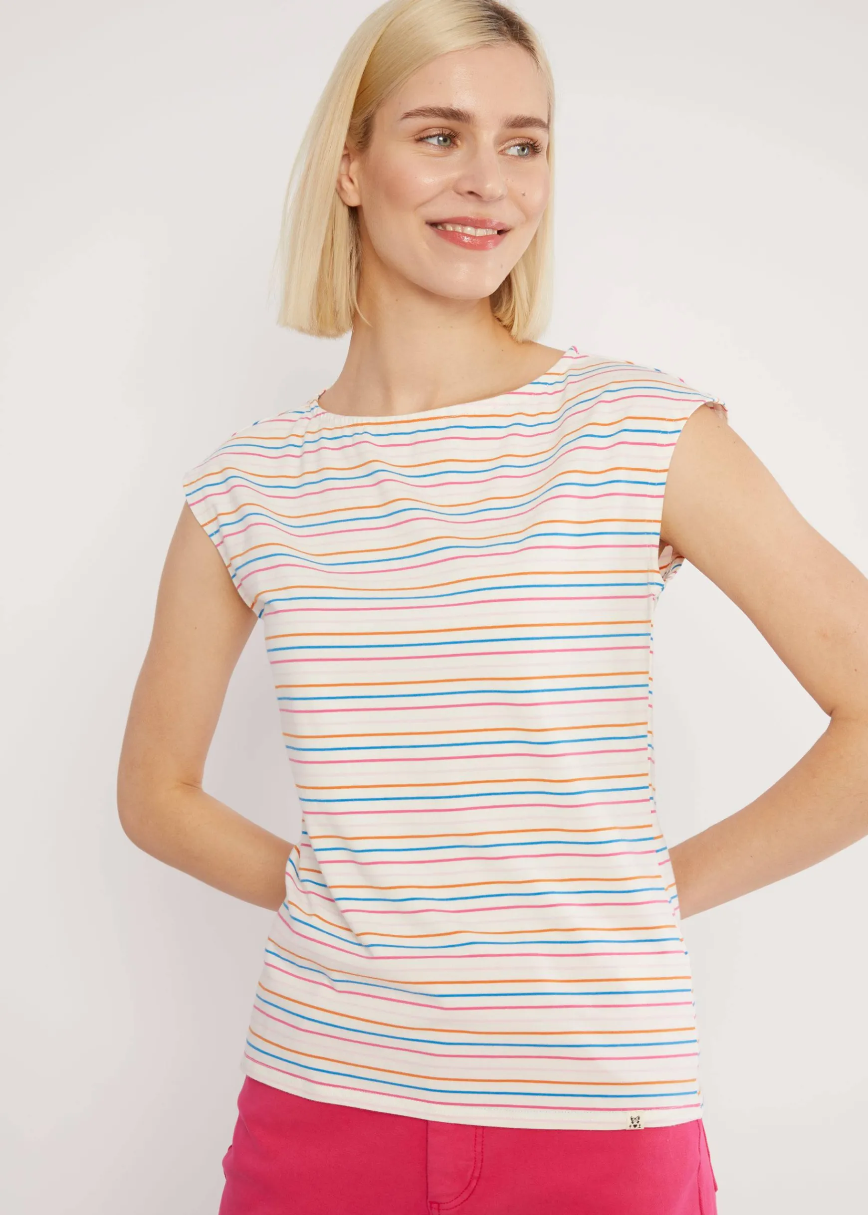 Damen Blutsgeschwister Tops|Rundhals|Top Boxy Babe
