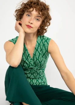 Damen Blutsgeschwister Tops|V-Ausschnitt|Top Savanna Knot