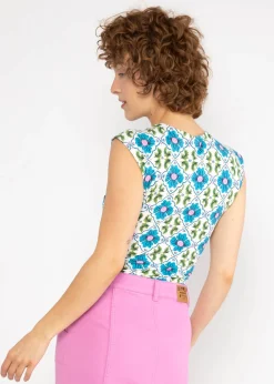 Damen Blutsgeschwister Tops|V-Ausschnitt|Top Savanna Knot