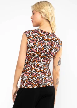 Damen Blutsgeschwister Tops|V-Ausschnitt|Top Savanna Knot