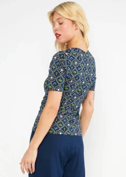Damen Blutsgeschwister T-Shirts|Rundhals|T-Shirt Balconnet Fu00E9minin
