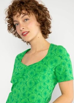 Damen Blutsgeschwister T-Shirts|Rundhals|T-Shirt Balconnet Fu00E9minin