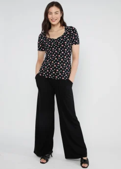 Damen Blutsgeschwister T-Shirts|Rundhals|T-Shirt Balconnet Fu00E9minin