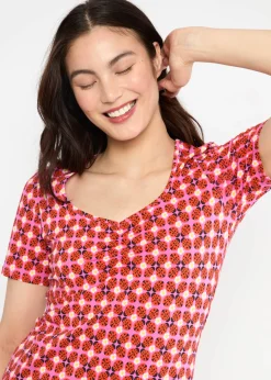 Damen Blutsgeschwister T-Shirts|Rundhals|T-Shirt Balconnet Fu00E9minin