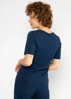 Damen Blutsgeschwister T-Shirts|Rundhals|T-Shirt Balconnet Fu00E9minin