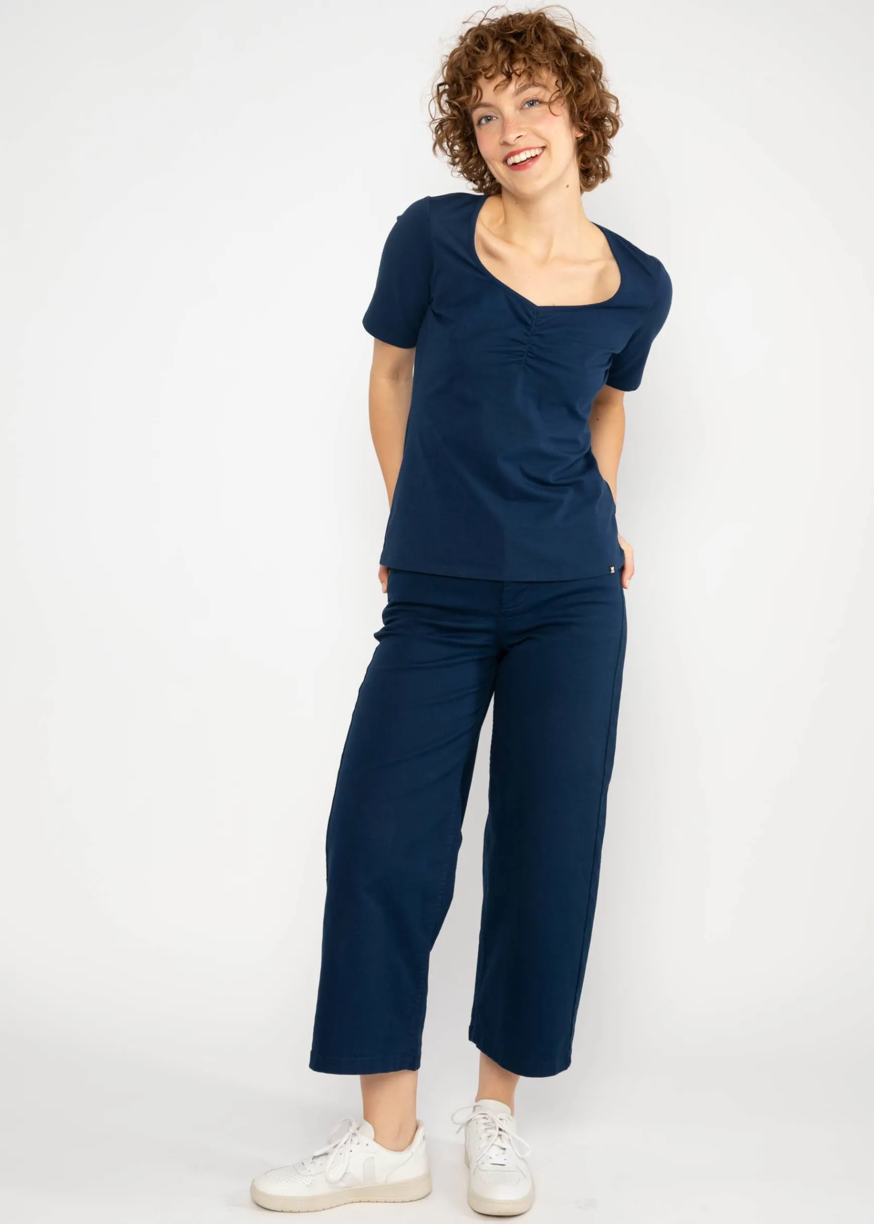Damen Blutsgeschwister T-Shirts|Rundhals|T-Shirt Balconnet Fu00E9minin