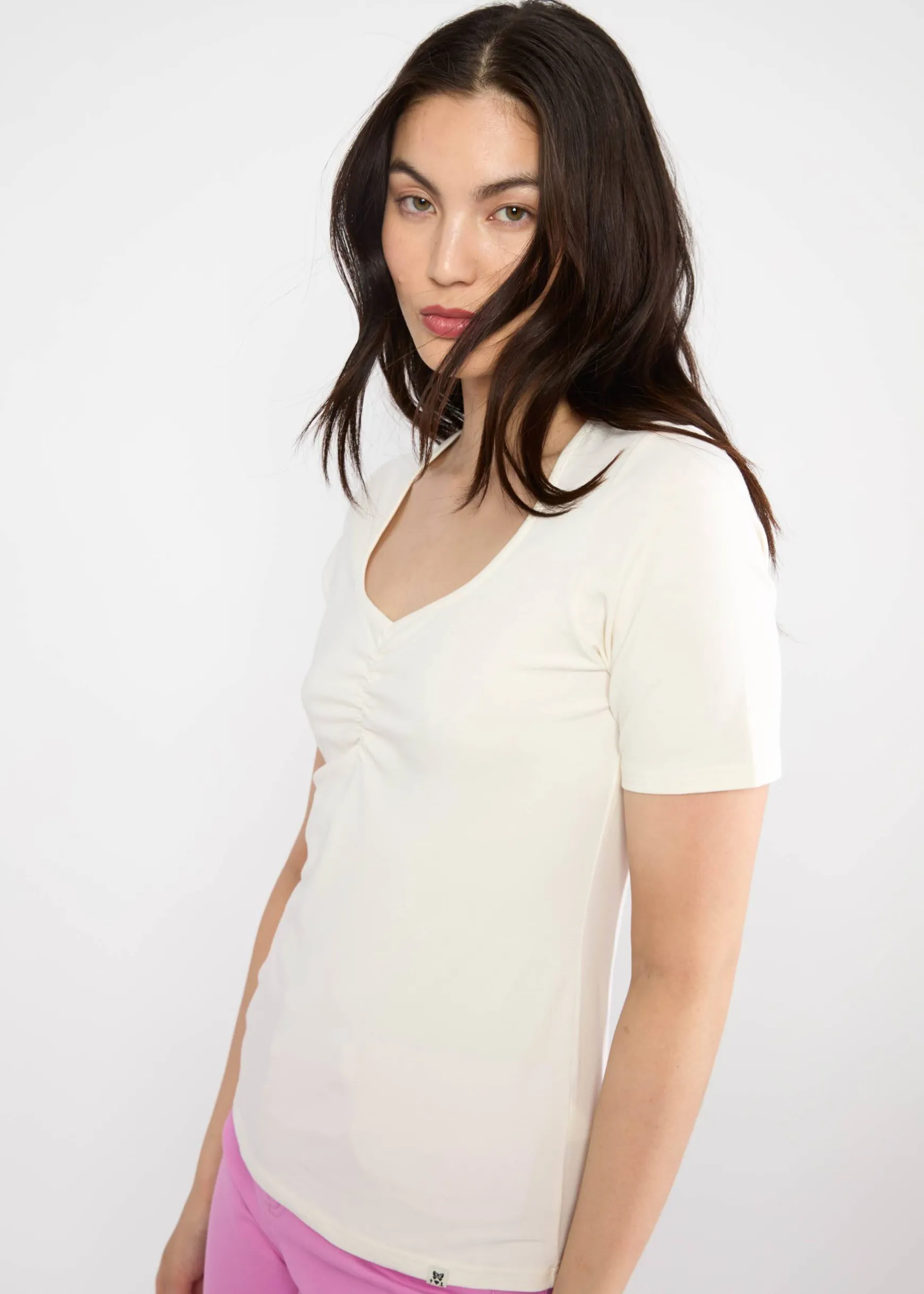 Damen Blutsgeschwister T-Shirts|Rundhals|T-Shirt Balconnet Fu00E9minin