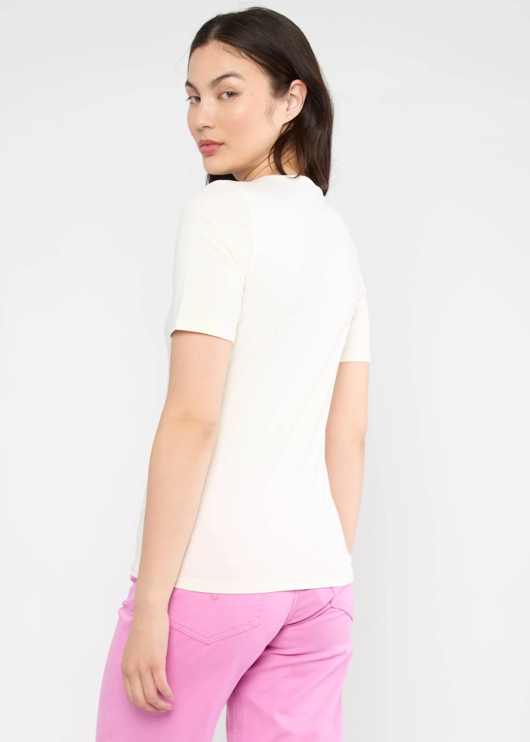 Damen Blutsgeschwister T-Shirts|Rundhals|T-Shirt Balconnet Fu00E9minin