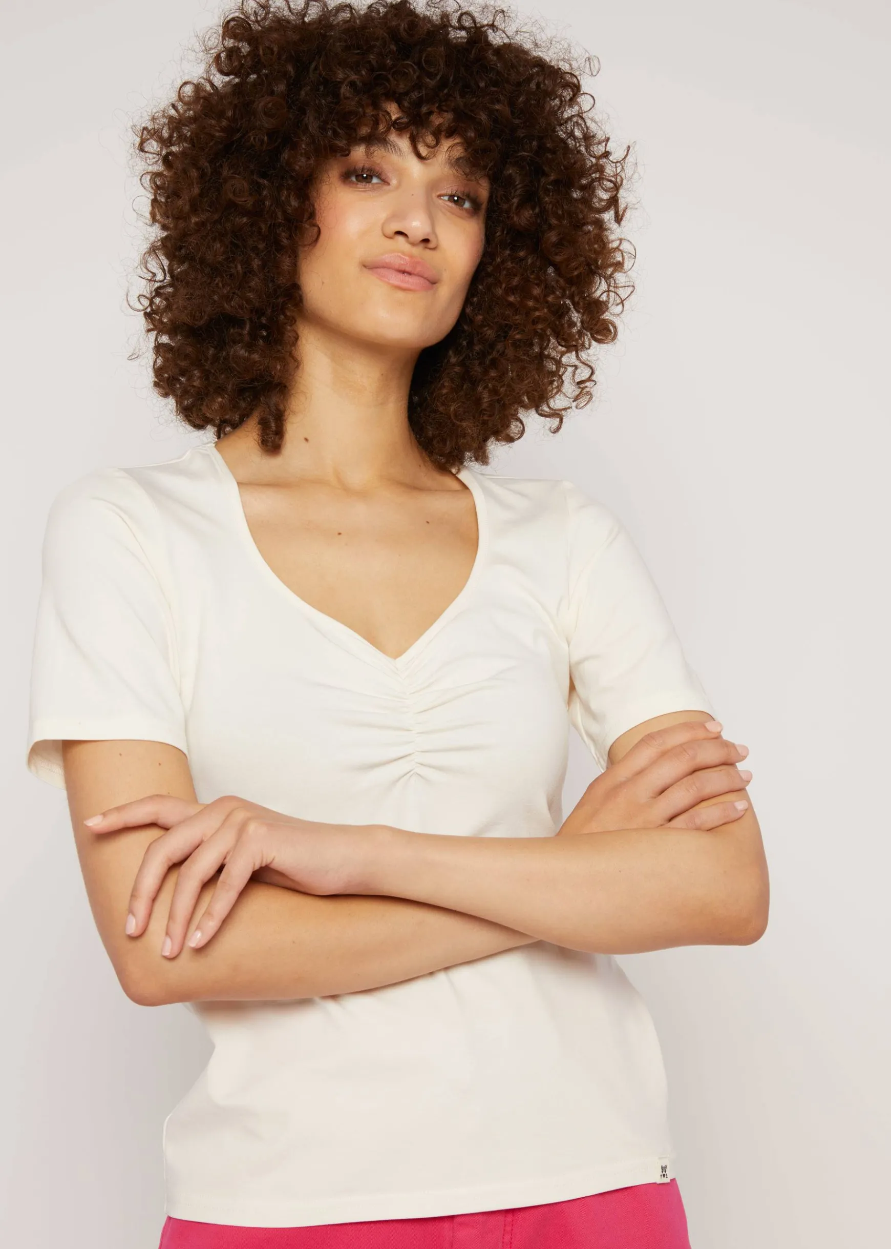 Damen Blutsgeschwister T-Shirts|Rundhals|T-Shirt Balconnet Fu00E9minin