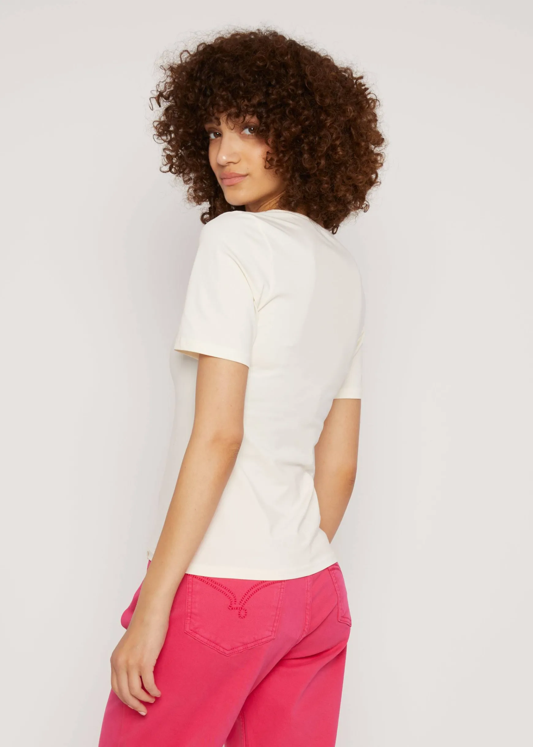 Damen Blutsgeschwister T-Shirts|Rundhals|T-Shirt Balconnet Fu00E9minin