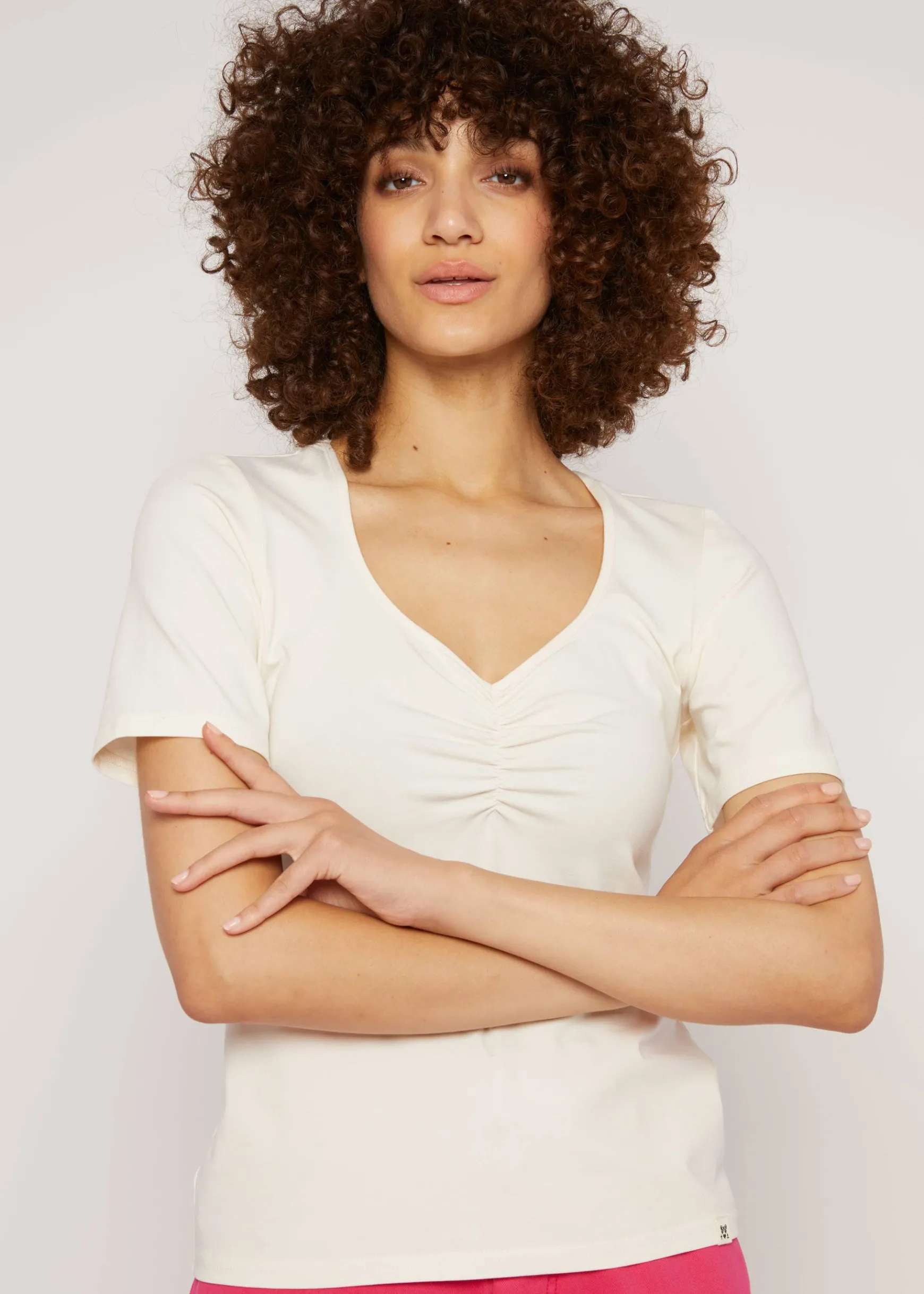 Damen Blutsgeschwister T-Shirts|Rundhals|T-Shirt Balconnet Fu00E9minin