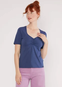 Damen Blutsgeschwister T-Shirts|Rundhals|T-Shirt Balconnet Fu00E9minin