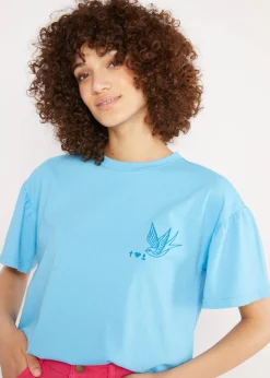 Damen Blutsgeschwister T-Shirts|Rundhals|T-Shirt Bubblegum Romance