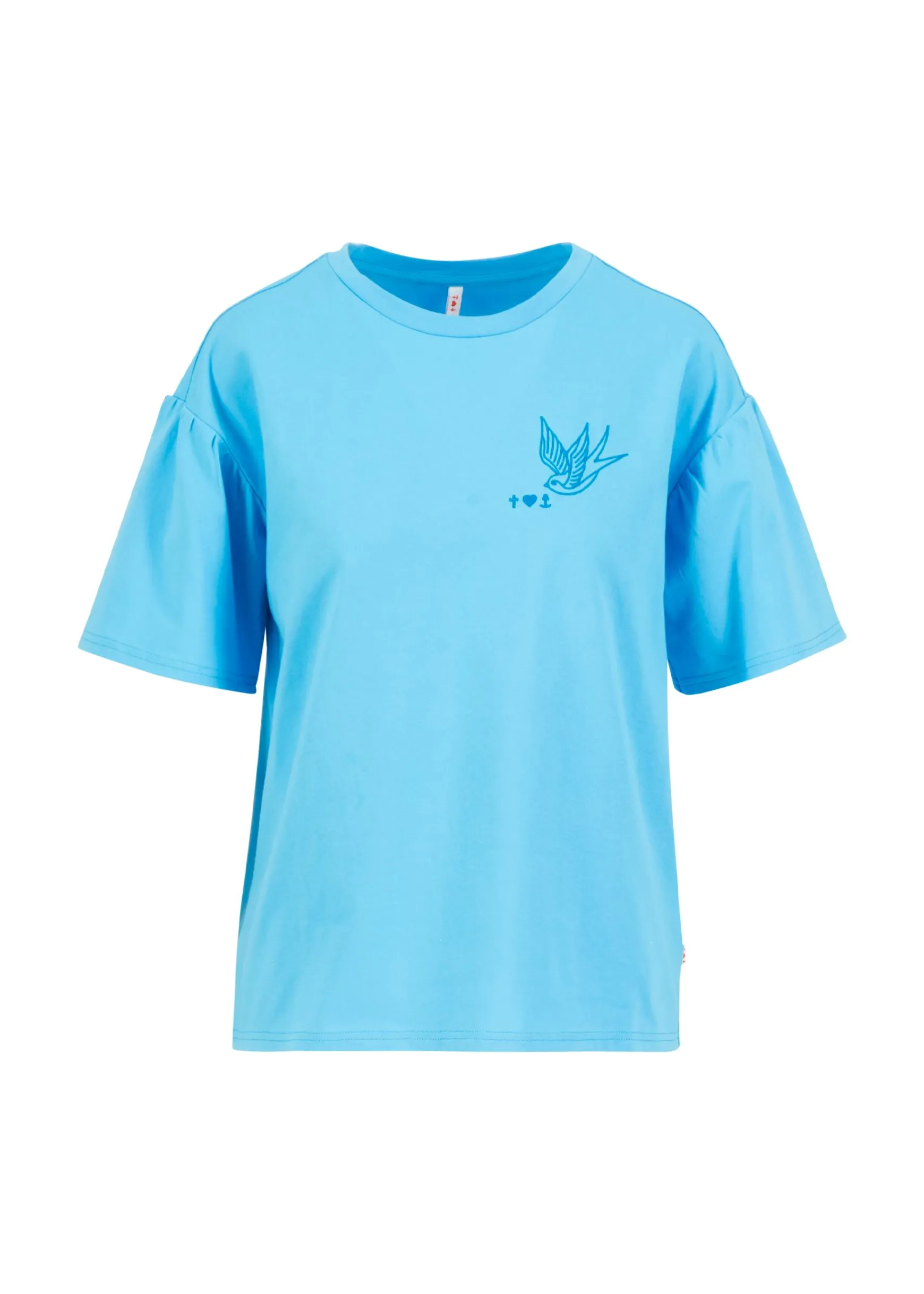 Damen Blutsgeschwister T-Shirts|Rundhals|T-Shirt Bubblegum Romance