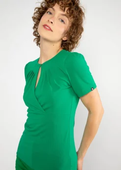 Damen Blutsgeschwister T-Shirts|Rundhals|T-Shirt Criss Cross Cu0153ur