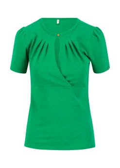 Damen Blutsgeschwister T-Shirts|Rundhals|T-Shirt Criss Cross Cu0153ur