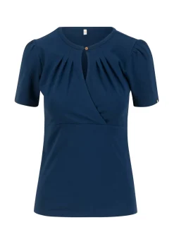 Damen Blutsgeschwister T-Shirts|Rundhals|T-Shirt Criss Cross Cu0153ur