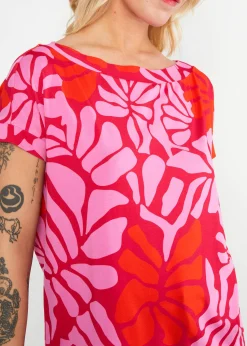 Damen Blutsgeschwister T-Shirts|Rundhals|T-Shirt Flowgirl