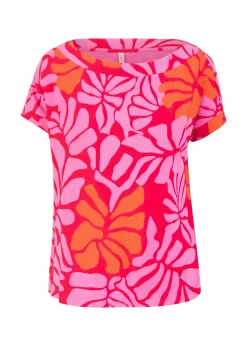 Damen Blutsgeschwister T-Shirts|Rundhals|T-Shirt Flowgirl