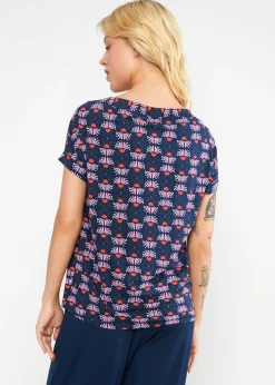 Damen Blutsgeschwister T-Shirts|Rundhals|T-Shirt Flowgirl