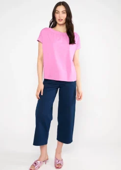Damen Blutsgeschwister T-Shirts|Rundhals|T-Shirt Flowgirl
