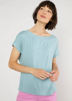 Damen Blutsgeschwister T-Shirts|Rundhals|T-Shirt Flowgirl