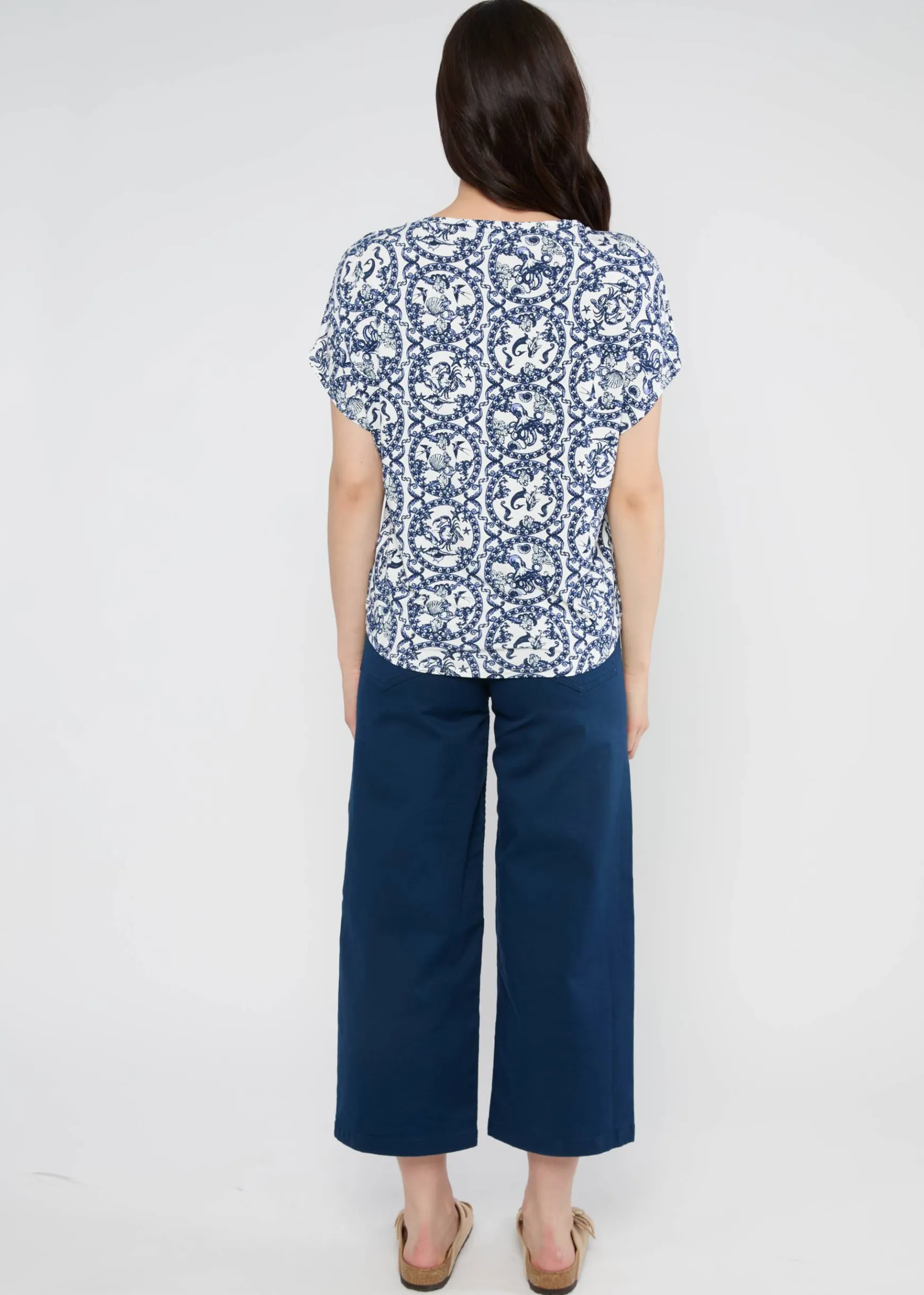 Damen Blutsgeschwister T-Shirts|Rundhals|T-Shirt The Overspacious