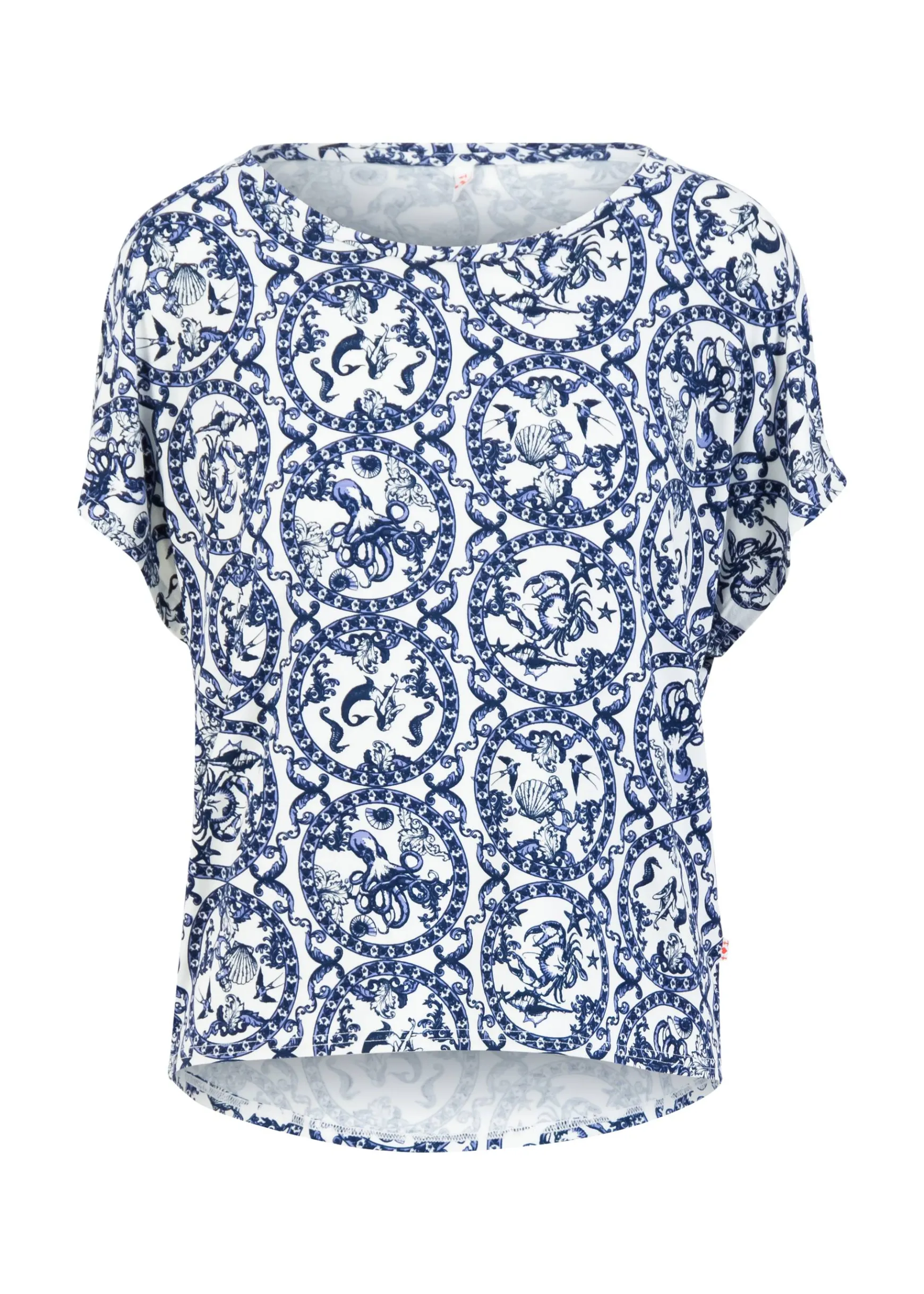 Damen Blutsgeschwister T-Shirts|Rundhals|T-Shirt The Overspacious