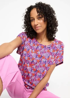 Damen Blutsgeschwister T-Shirts|Rundhals|T-Shirt The Overspacious