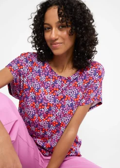 Damen Blutsgeschwister T-Shirts|Rundhals|T-Shirt The Overspacious