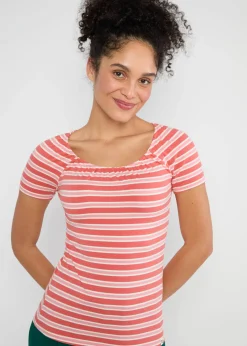 Damen Blutsgeschwister T-Shirts|Rundhals|T-Shirt Vintage Heart