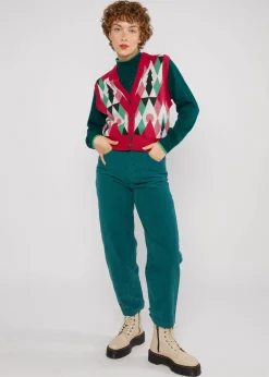 Damen Blutsgeschwister Strickpullover|Cardigans|Weste Storyteller Vest
