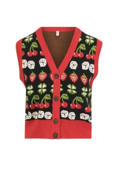 Damen Blutsgeschwister Strickpullover|Cardigans|Weste Storyteller Vest
