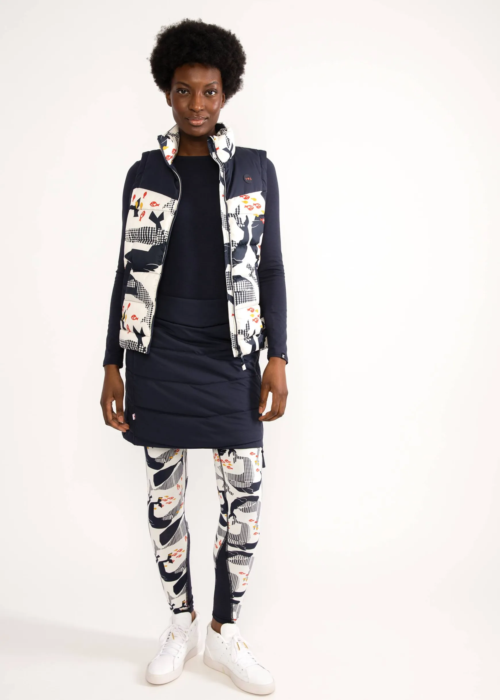 Damen Blutsgeschwister Outdoor-Röcke|Winterrock Cloud stepper zip'n'zap